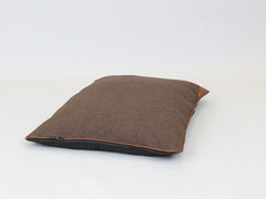 Ashurst Orthopaedic Pillow Pet Bed - Espresso, Large