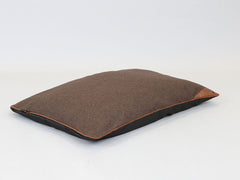 Ashurst Orthopaedic Pillow Pet Bed - Espresso, Large