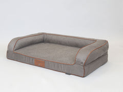 Ashurst Dog Sofa Bed - Fossil, Large