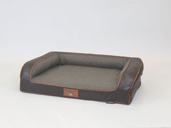 Ashurst Dog Sofa Bed - Walnut, Medium