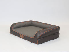 Ashurst Dog Sofa Bed - Walnut, Medium