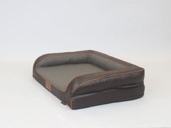 Ashurst Dog Sofa Bed - Walnut, Medium