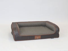 Ashurst Dog Sofa Bed - Walnut, Medium