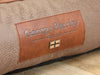 Beckley Orthopaedic Walled Dog Bed - Caramel / Mocha, Medium