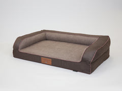 Beckley Dog Sofa Bed - Chocolate, Large