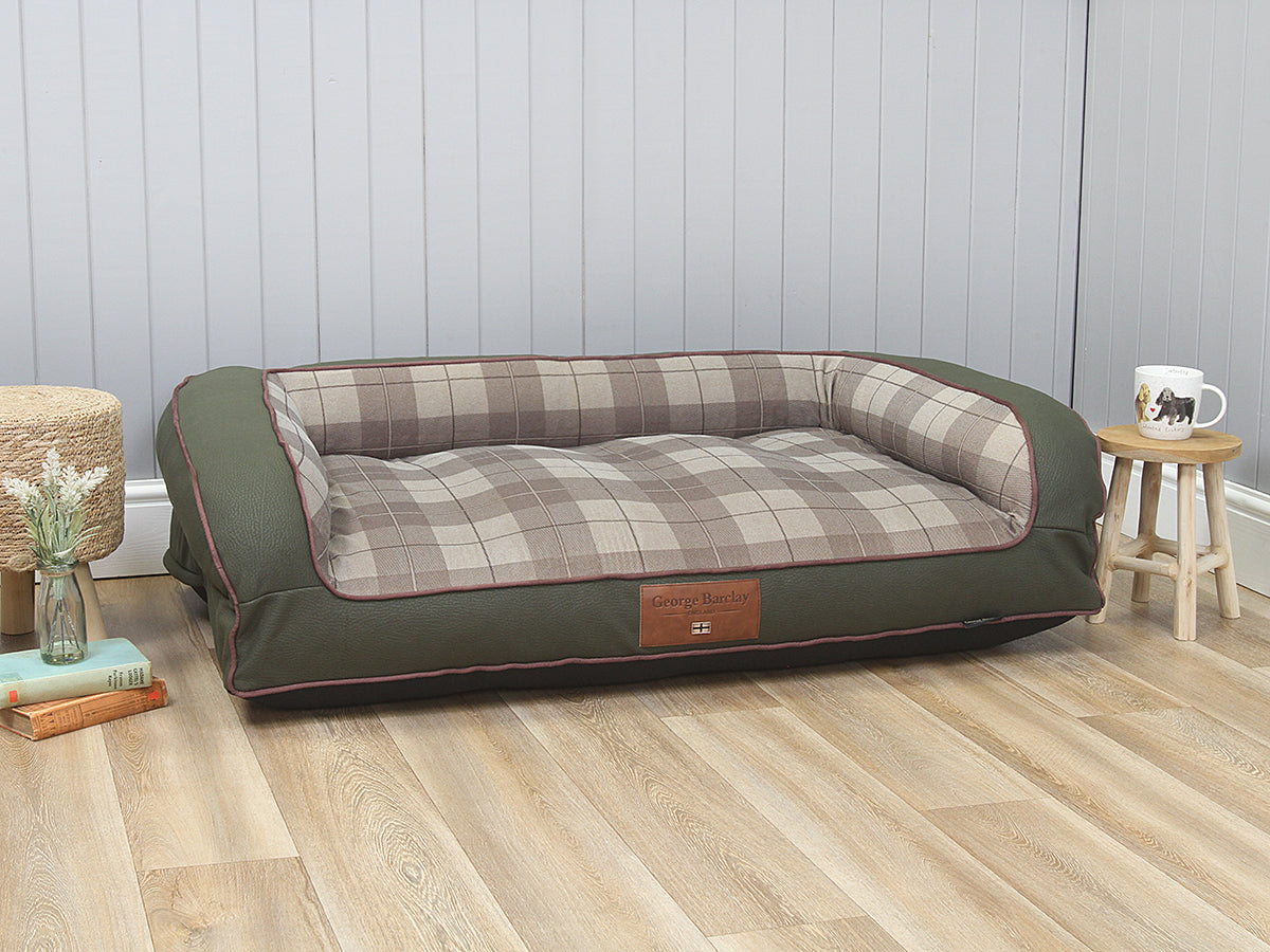 Heritage Dog Sofa Bed for Large Dogs | Emerald Colour