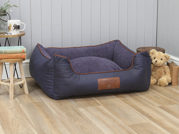 Hythe Orthopaedic Walled Dog Bed - Twilight, Medium