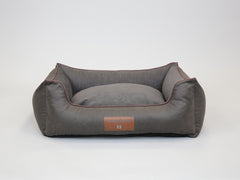 Burley Orthopaedic Walled Dog Bed - Charcoal, Large