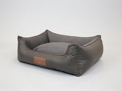 Burley Orthopaedic Walled Dog Bed - Charcoal, Large