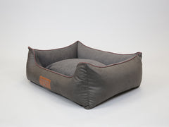 Burley Orthopaedic Walled Dog Bed - Charcoal, Large