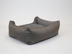 Burley Orthopaedic Walled Dog Bed - Charcoal, Large