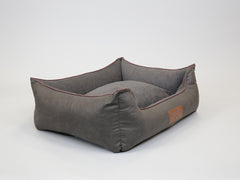 Burley Orthopaedic Walled Dog Bed - Charcoal, Large