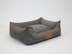 Burley Orthopaedic Walled Dog Bed - Charcoal, Large