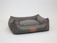 Burley Orthopaedic Walled Dog Bed - Charcoal, Large