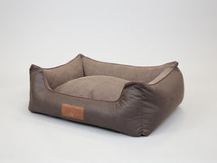 Burley Orthopaedic Walled Dog Bed - Chocolate Fudge, Large