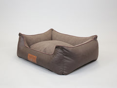 Burley Orthopaedic Walled Dog Bed - Chocolate Fudge, Large