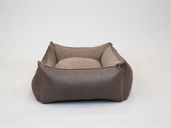 Burley Orthopaedic Walled Dog Bed - Chocolate Fudge, Large