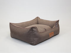 Burley Orthopaedic Walled Dog Bed - Chocolate Fudge, Large