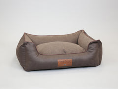 Burley Orthopaedic Walled Dog Bed - Chocolate Fudge, Large