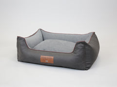 Burley Orthopaedic Walled Dog Bed - Graphite / Oslo, Large