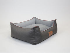 Burley Orthopaedic Walled Dog Bed - Graphite / Oslo, Large