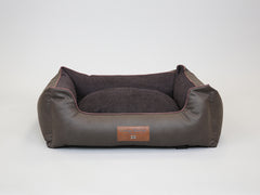 Burley Orthopaedic Walled Dog Bed - Mahoganny, Large