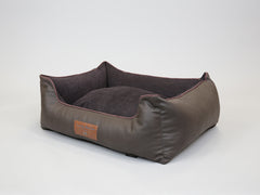 Burley Orthopaedic Walled Dog Bed - Mahoganny, Large