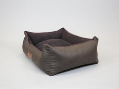 Burley Orthopaedic Walled Dog Bed - Mahoganny, Large