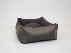 Burley Orthopaedic Walled Dog Bed - Mahoganny, Large