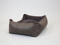 Burley Orthopaedic Walled Dog Bed - Mahoganny, Large