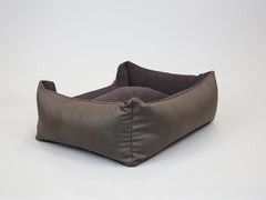 Burley Orthopaedic Walled Dog Bed - Mahoganny, Large