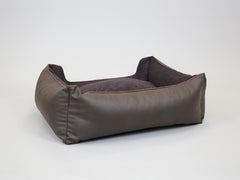 Burley Orthopaedic Walled Dog Bed - Mahoganny, Large