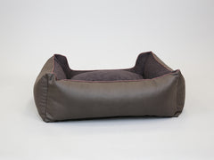 Burley Orthopaedic Walled Dog Bed - Mahoganny, Large