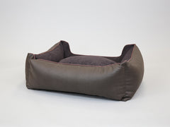 Burley Orthopaedic Walled Dog Bed - Mahoganny, Large