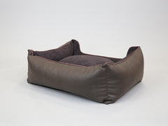 Burley Orthopaedic Walled Dog Bed - Mahoganny, Large