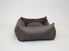 Burley Orthopaedic Walled Dog Bed - Mahoganny, Large