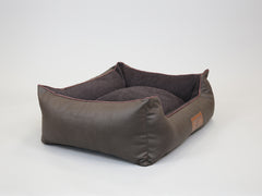 Burley Orthopaedic Walled Dog Bed - Mahoganny, Large