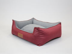 Burley Orthopaedic Walled Dog Bed - Rosso / Oslo, Large