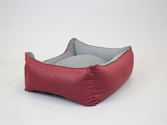 Burley Orthopaedic Walled Dog Bed - Rosso / Oslo, Large