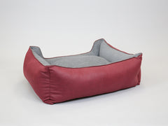 Burley Orthopaedic Walled Dog Bed - Rosso / Oslo, Large