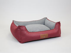 Burley Orthopaedic Walled Dog Bed - Rosso / Oslo, Large