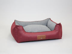 Burley Orthopaedic Walled Dog Bed - Rosso / Oslo, Large