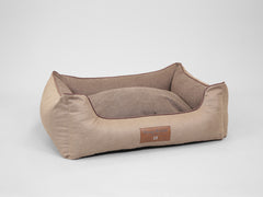 Burley Orthopaedic Walled Dog Bed - Toffee Fudge, Large