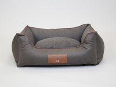 Burley Orthopaedic Walled Dog Bed - Charcoal, Medium