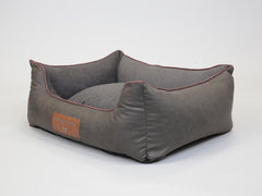 Burley Orthopaedic Walled Dog Bed - Charcoal, Medium