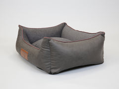 Burley Orthopaedic Walled Dog Bed - Charcoal, Medium