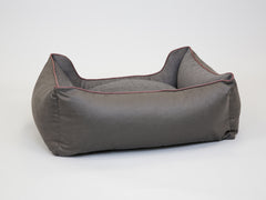 Burley Orthopaedic Walled Dog Bed - Charcoal, Medium