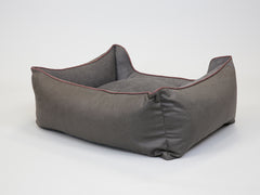 Burley Orthopaedic Walled Dog Bed - Charcoal, Medium