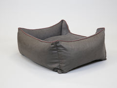 Burley Orthopaedic Walled Dog Bed - Charcoal, Medium