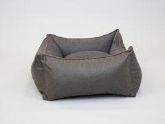 Burley Orthopaedic Walled Dog Bed - Charcoal, Medium